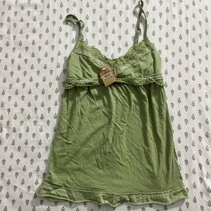hollister babydoll tank